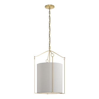 Bow Three Light Pendant in White (39|104260-SKT-02-SE1509)