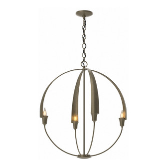 Cirque Four Light Chandelier in Soft Gold (39|104203-SKT-84)