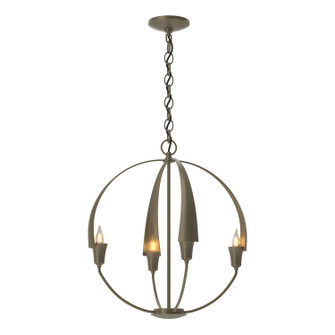 Cirque Four Light Chandelier in Soft Gold (39|104201-SKT-84)