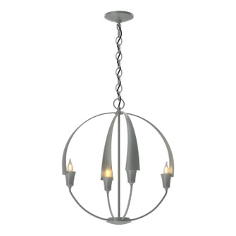 Cirque Four Light Chandelier in Vintage Platinum (39|104201-SKT-82)