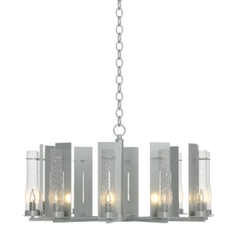 New Town Ten Light Chandelier in Vintage Platinum (39|103290-SKT-82-II0184)