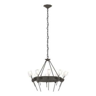 Echo Ten Light Chandelier in Dark Smoke (39|101525-SKT-07-YC0369)