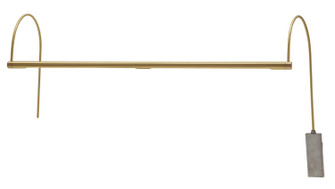 Ultra Slim-line LED Picture Light in Satin Brass (30|USLEDZ28-51)