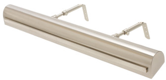 Traditional Picture Lights Three Light Picture Light in Satin Nickel With Polished Nickel Accents (30|TS24-SN/PN)
