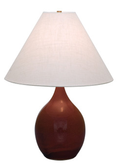 Scatchard One Light Table Lamp in Copper Red (30|GS300-CR)