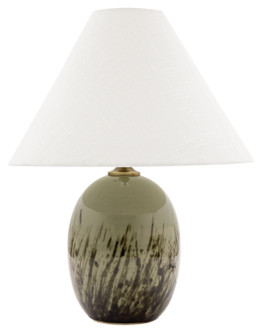 Scatchard One Light Table Lamp in Decorated Celadon (30|GS140-DCG)
