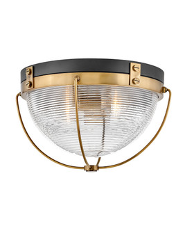 Crew LED Flush Mount in Heritage Brass (13|4841HB)