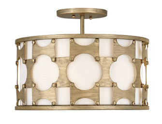 Carter LED Foyer Pendant in Burnished Gold (13|4733BNG)