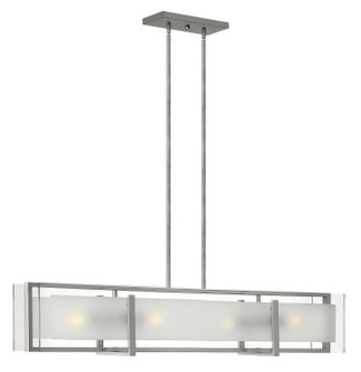Latitude LED Linear Chandelier in Brushed Nickel (13|3996BN)