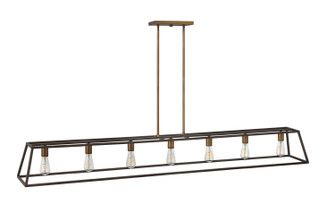 Fulton LED Linear Chandelier in Bronze (13|3355BZ)