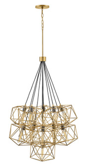 Astrid LED Chandelier in Deluxe Gold (13|3029DG)