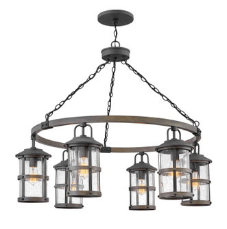 Lakehouse LED Outdoor Lantern in Aged Zinc (13|2689DZ)