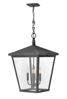 Trellis LED Hanging Lantern in Aged Zinc (13|1428DZ)