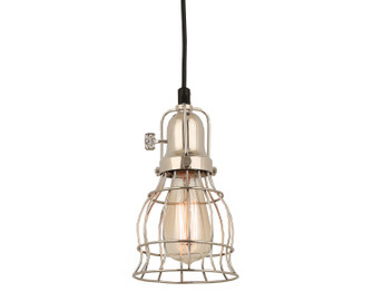 Aubrey One Light Pendant in Polished Nickel (381|H-99565-C-160-160)