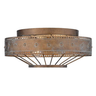 Ferris CP Three Light Flush Mount in Copper Patina (62|7856-FM CP)