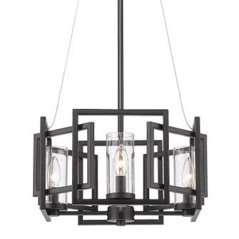 Marco BLK Four Light Pendant in Matte Black (62|6068-4P BLK)