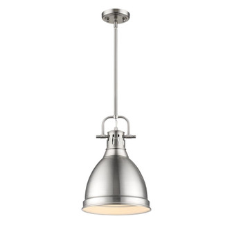 Duncan PW One Light Pendant in Pewter (62|3604-S PW-PW)