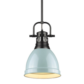 Duncan BLK One Light Pendant in Matte Black (62|3604-S BLK-SF)