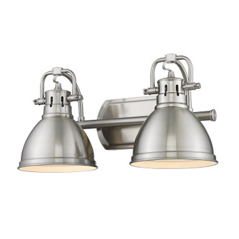 Duncan PW Two Light Bath Vanity in Pewter (62|3602-BA2 PW-PW)