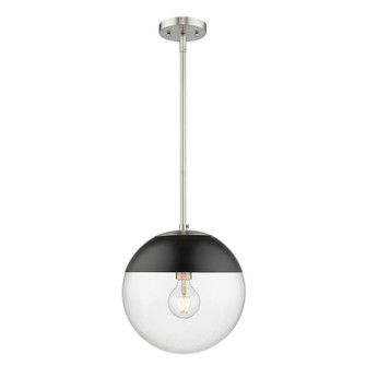 Dixon PW One Light Pendant in Pewter (62|3219-L PW-BLK)