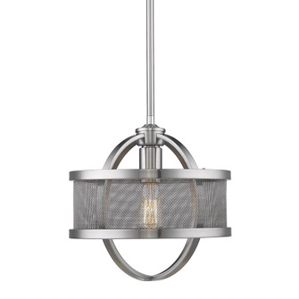 Colson PW One Light Mini Pendant in Pewter (62|3167-M1L PW-PW)