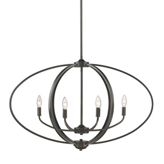 Colson EB Six Light Linear Pendant in Etruscan Bronze (62|3167-LP EB)