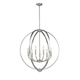 Colson PW Nine Light Chandelier in Pewter (62|3167-9 PW)