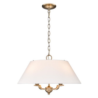 Coretta Four Light Pendant in Modern Brass (62|3078-4P MBS-IL)