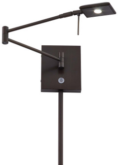 George'S Reading Room LED Swing Arm Wall Lamp in Copper Bronze Patina (42|P4328-647)