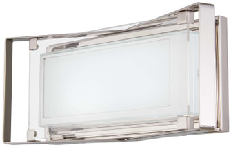 Crystal Clear LED Bath in Polished Nickel (42|P1182-613-L)