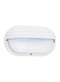 Bayside One Light Outdoor Wall Lantern in White (1|89805EN3-15)