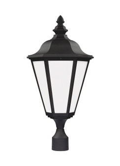 Brentwood One Light Outdoor Post Lantern in Black (1|89025-12)