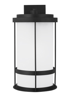 Wilburn One Light Outdoor Wall Lantern in Black (1|8890901DEN3-12)
