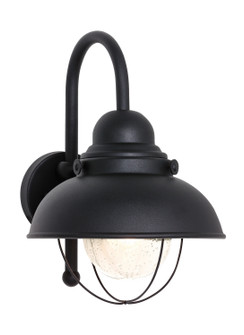 Sebring One Light Outdoor Wall Lantern in Black (1|8871-12)