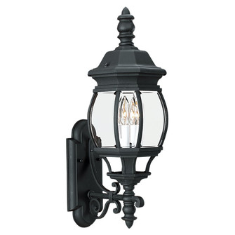 Wynfield Two Light Outdoor Wall Lantern in Black (1|88201-12)