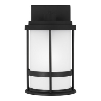 Wilburn One Light Outdoor Wall Lantern in Black (1|8590901D-12)