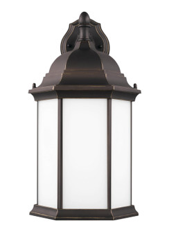 Sevier One Light Outdoor Wall Lantern in Black (1|8438751EN3-12)