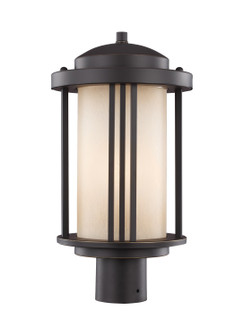 Crowell One Light Outdoor Post Lantern in Antique Bronze (1|8247901-71)