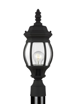 Wynfield One Light Outdoor Post Lantern in Black (1|82202-12)