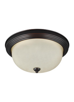 Geary One Light Flush Mount in Bronze (1|77063-710)