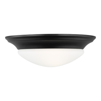 Nash One Light Flush Mount in Midnight Black (1|75434EN3-112)