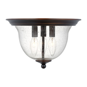 Belton Three Light Ceiling Flush Mount in Bronze (1|7514503EN-710)