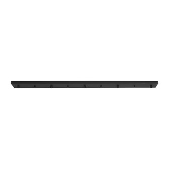 Multi-Port Canopy Five Light Linear Canopy in Midnight Black (1|7449605-112)