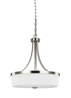 Hettinger Three Light Pendant in Brushed Nickel (1|6639103EN3-962)