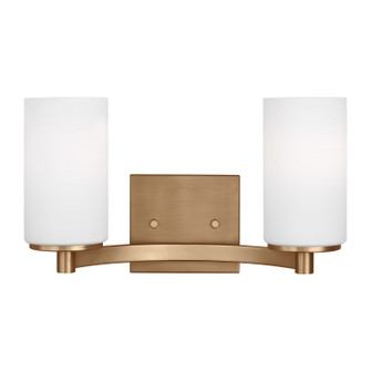 Hettinger Two Light Wall / Bath in Satin Brass (1|4439102EN3-848)