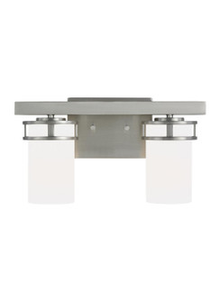 Robie Two Light Wall / Bath in Brushed Nickel (1|4421602EN3-962)