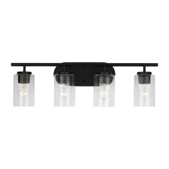 Oslo Four Light Wall / Bath in Midnight Black (1|41173-112)