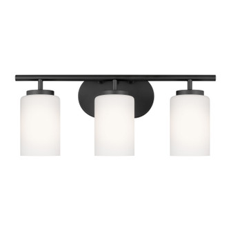 Oslo Three Light Wall / Bath in Midnight Black (1|41162-112)