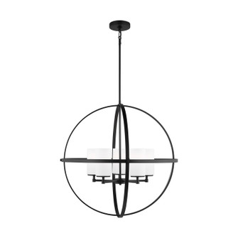 Alturas Five Light Chandelier in Midnight Black (1|3124605EN3-112)