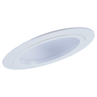 Recessed Trims 6''Sloped Baffle Trim in White Trim / Baffle (1|1121-14)